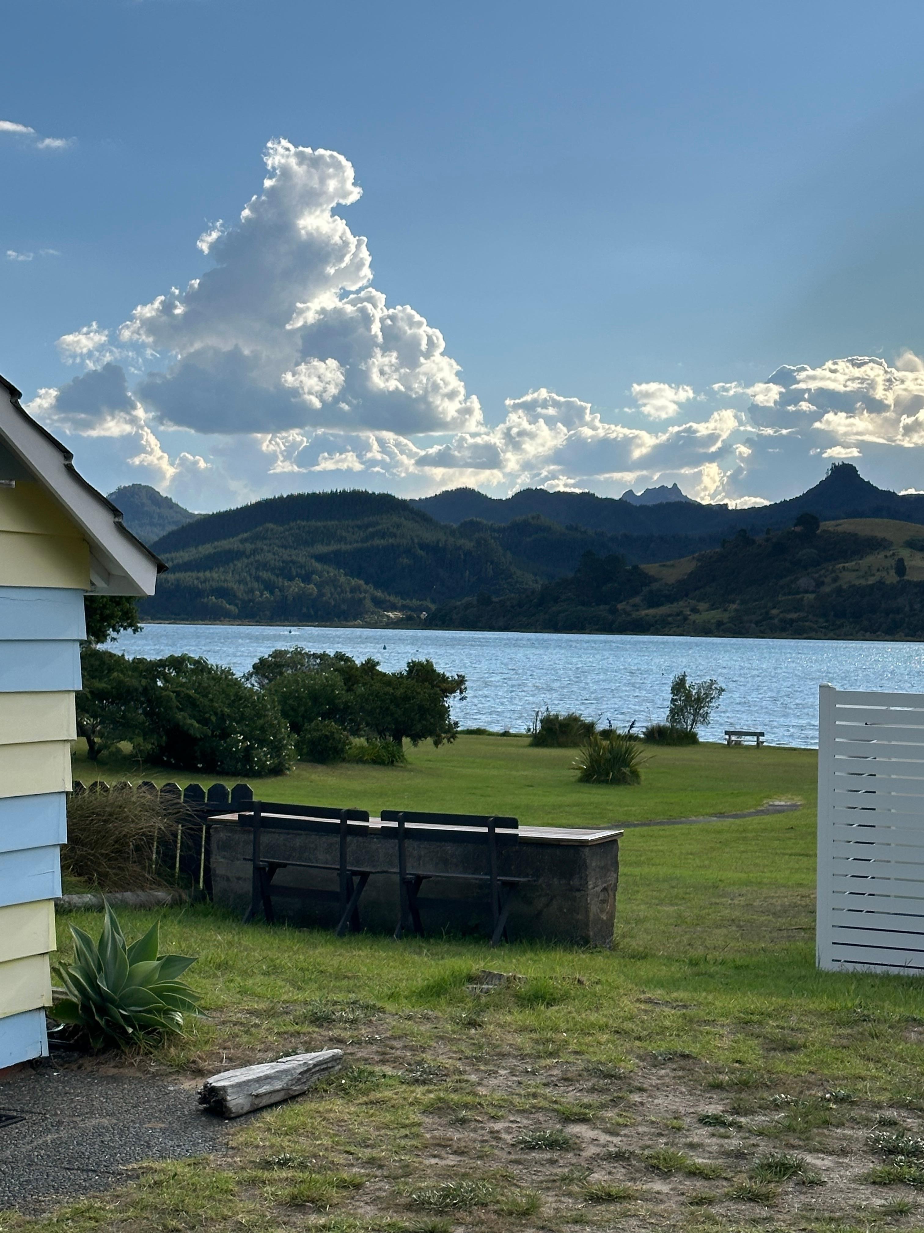 High tide lovely view wonderful skies