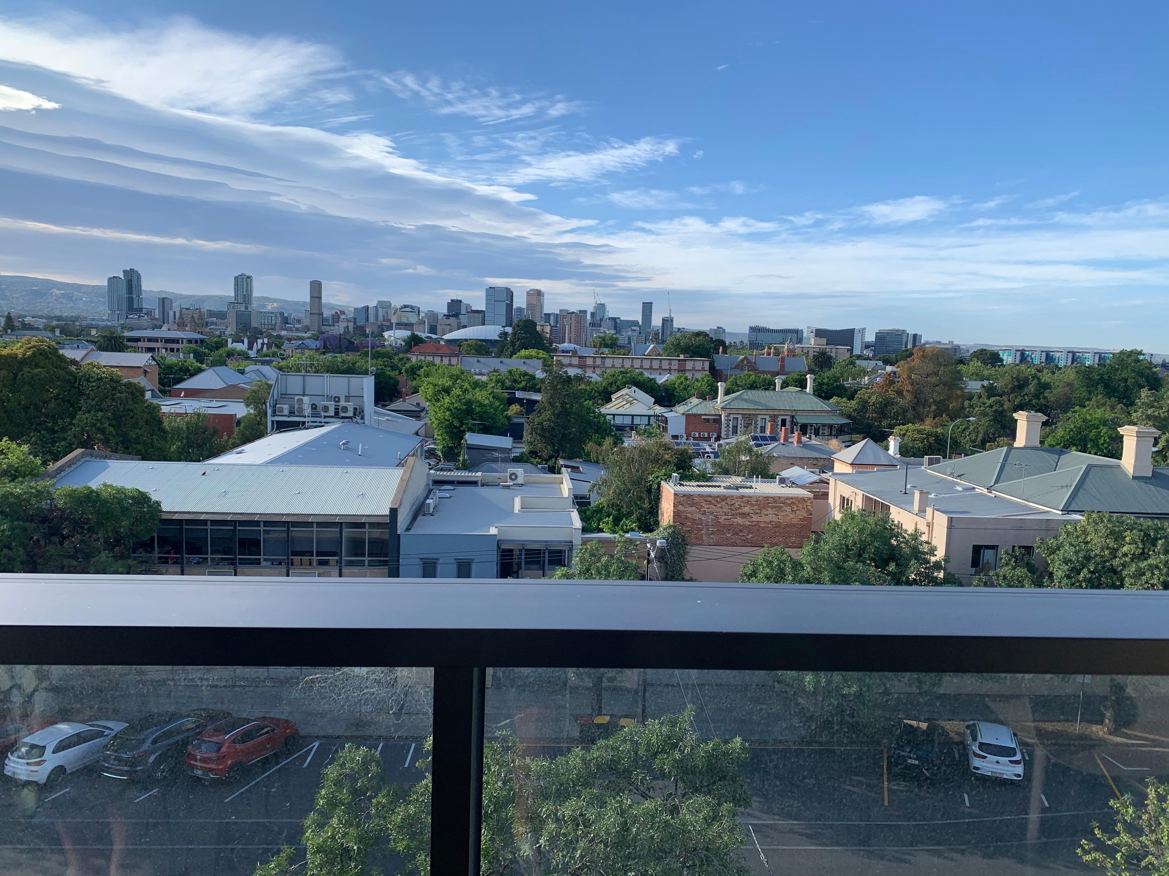 View from our apartment