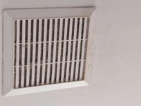 Hair and dust filled vents.