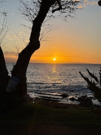 Sunset from the patio