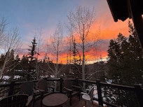 Beautiful sunrise taken from the deck!