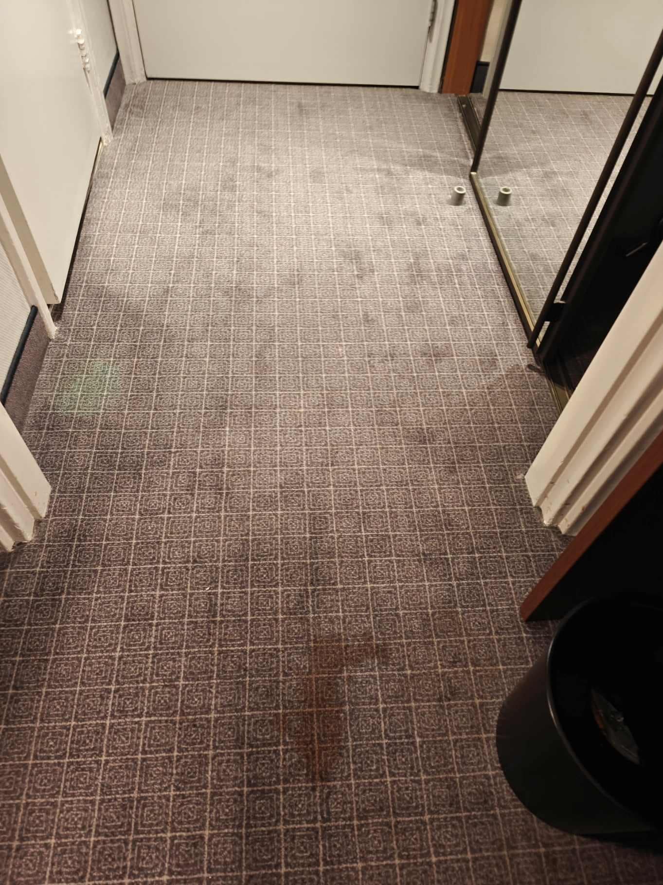 Poor and Dirty Carpet in the room