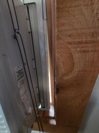 Gaps in windows letting in cold air