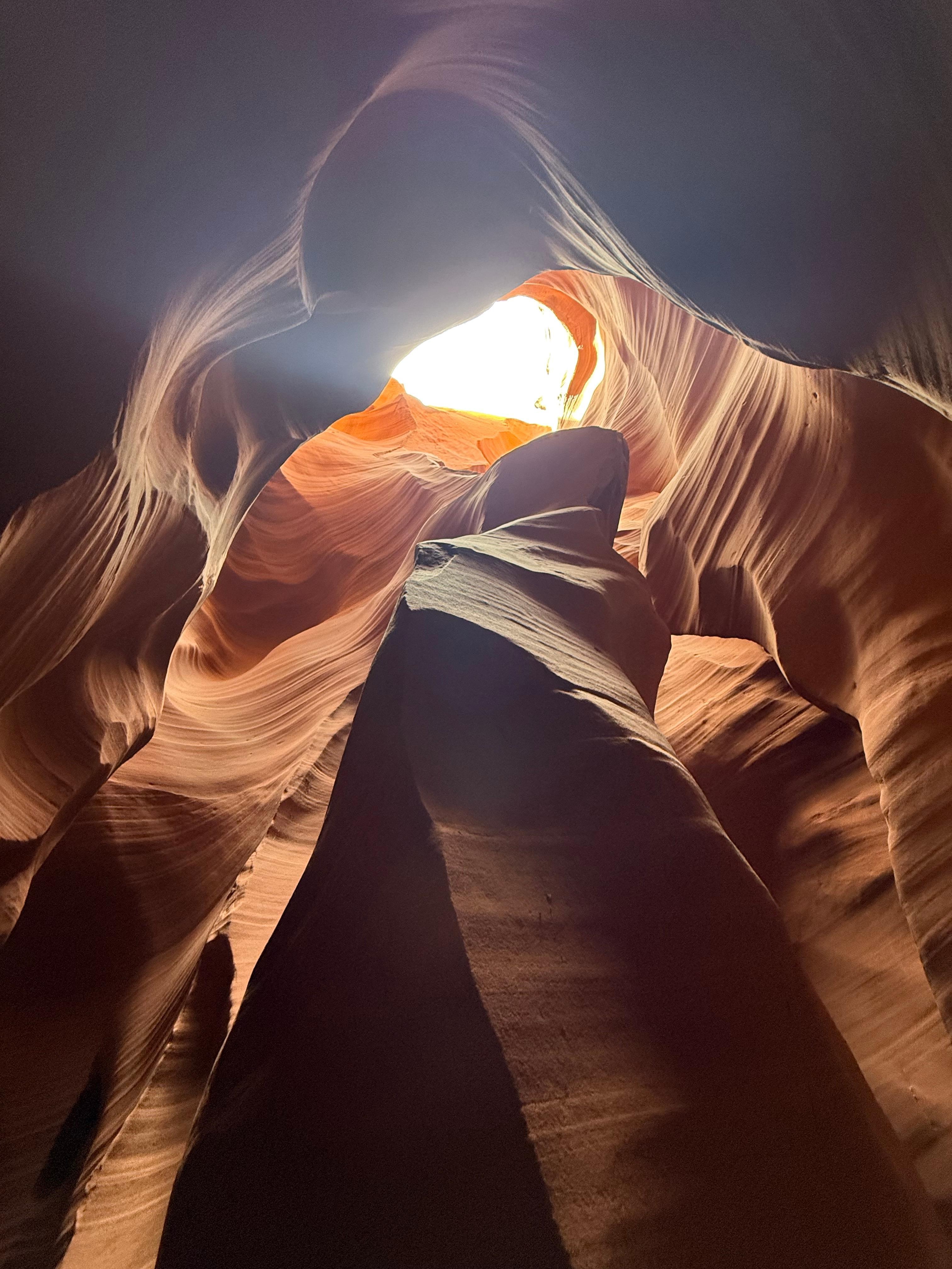 Antelope Ridge Adventure Park in Page!  Great 2 hour guided tour thru an amazing slot canyon.  NOT crowded as its private land and the guides were excellent! 