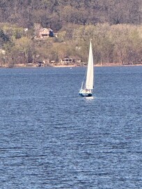View of the lake from the room-main floor