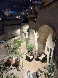 Área externa do hotel