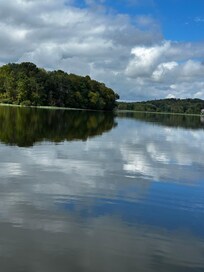 Beautiful reflection from the clouds