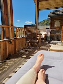 Le balcon/terrasse