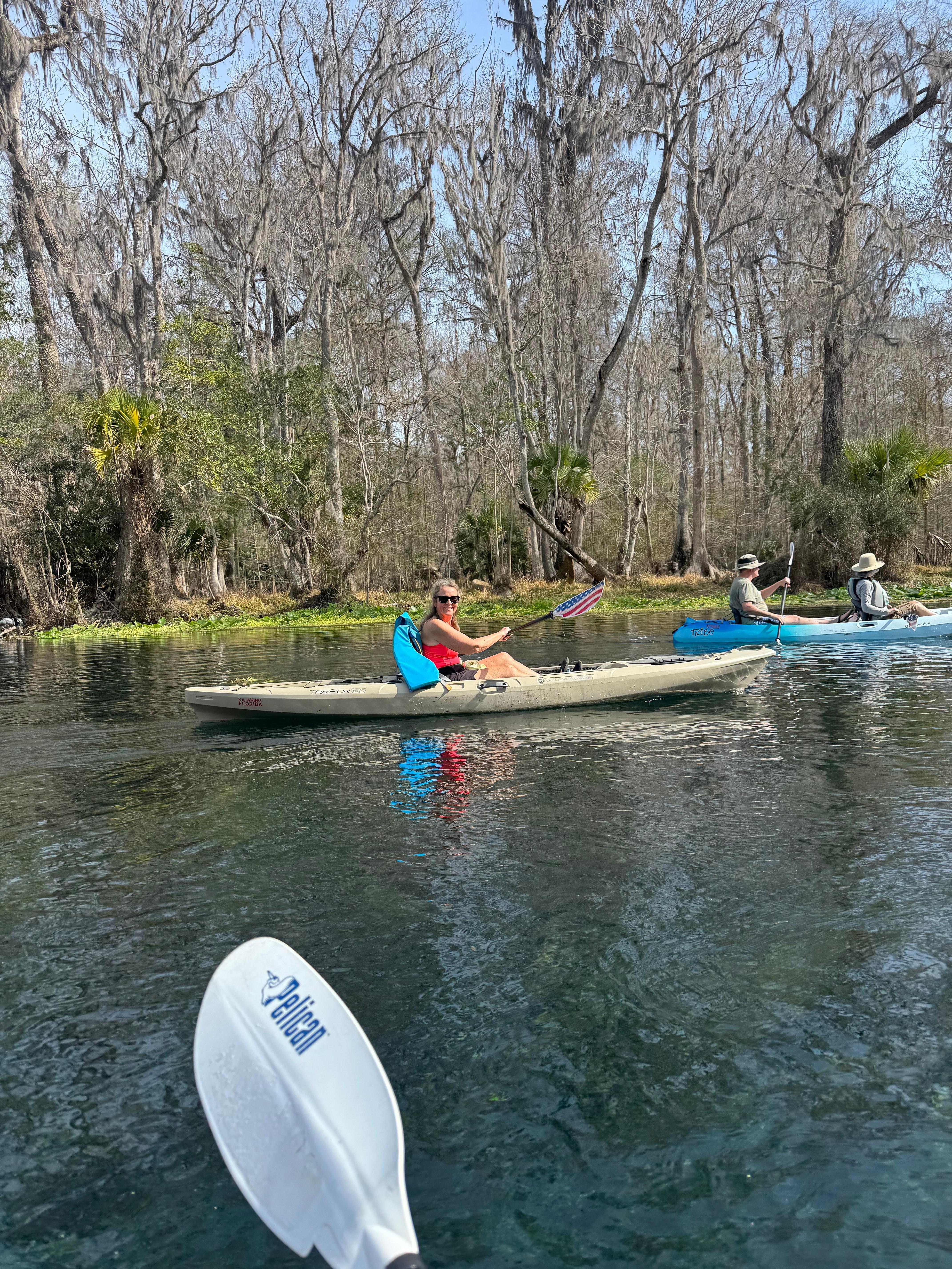 Kayaking at Silver Springs