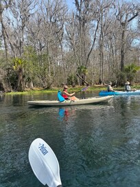 Kayaking at Silver Springs