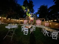 Most set up can be done the day before the event, which allows us to have a truly EPIC memory of a wedding!