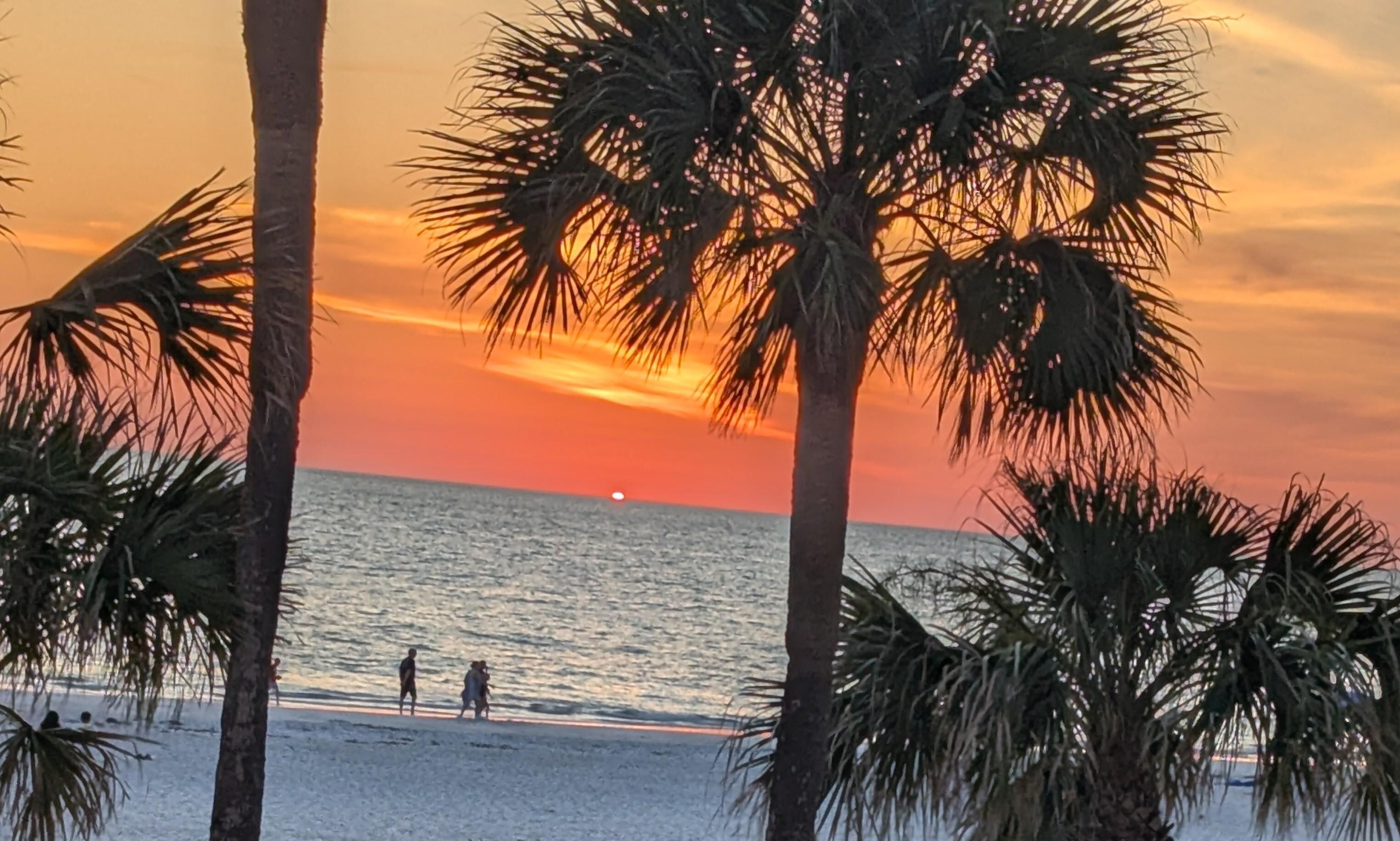 Sunsets were awesome.