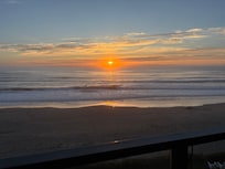 Sunset from our room