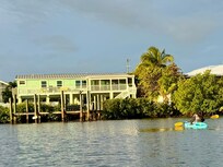 Back view from the water 