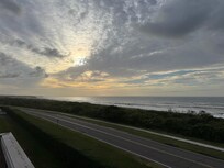 Morning sunrise from the patio end of August.