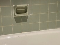 Interior of shower
