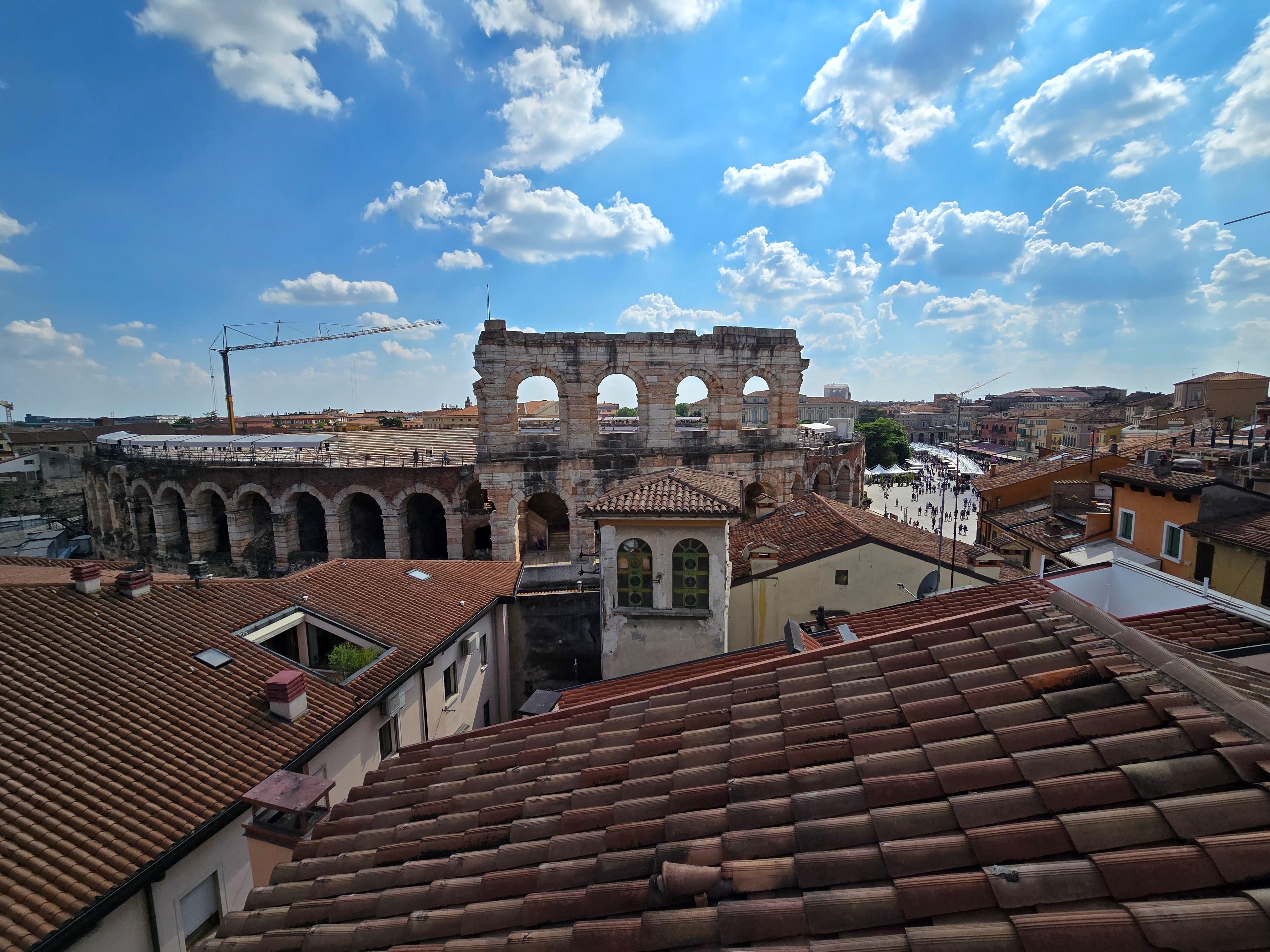 View from the restaurant 