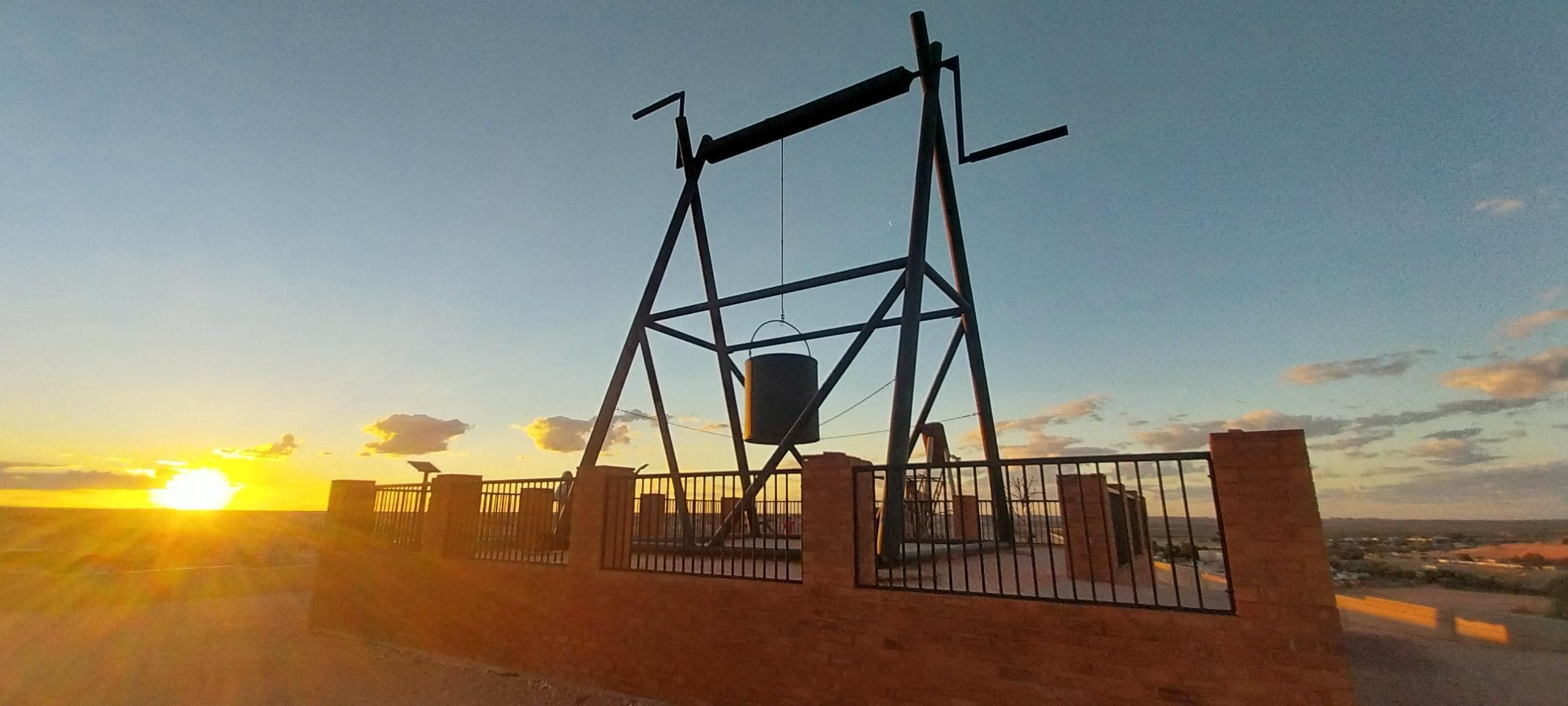 Winch 360 at sunset