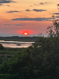 The view from the house.