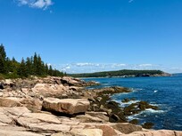 Sand Beach and Ocean Path