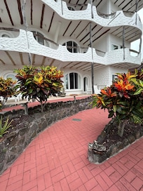 Grounds enroute to some of the rooms