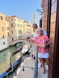 view from the balcony