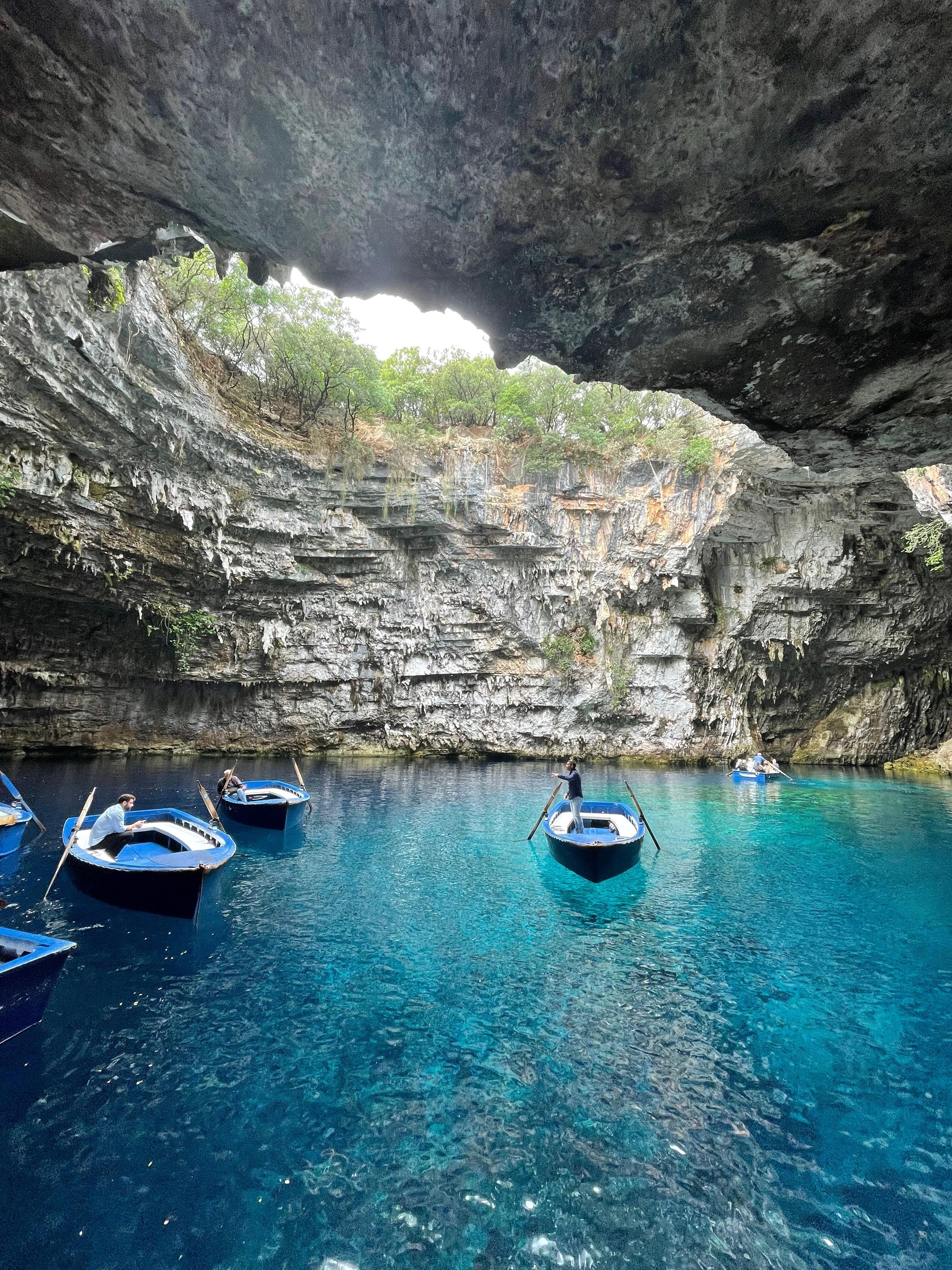 Melissani Cave