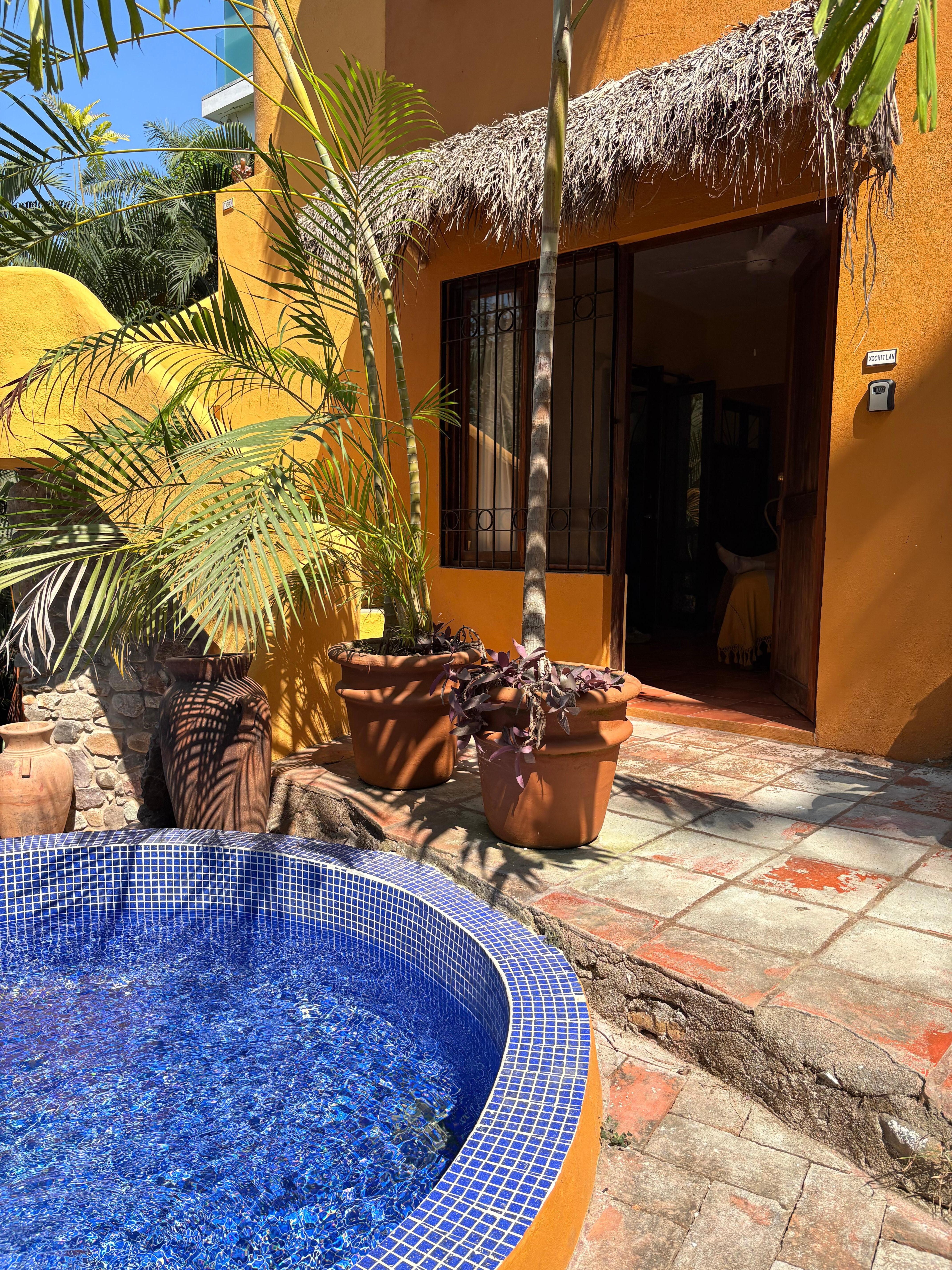 The door to the unit