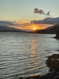 One of the gorgeous sunsets