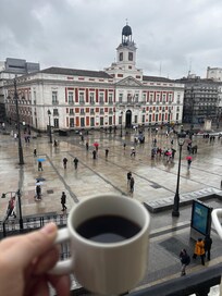 Tomar mi café con esta vista espectacular