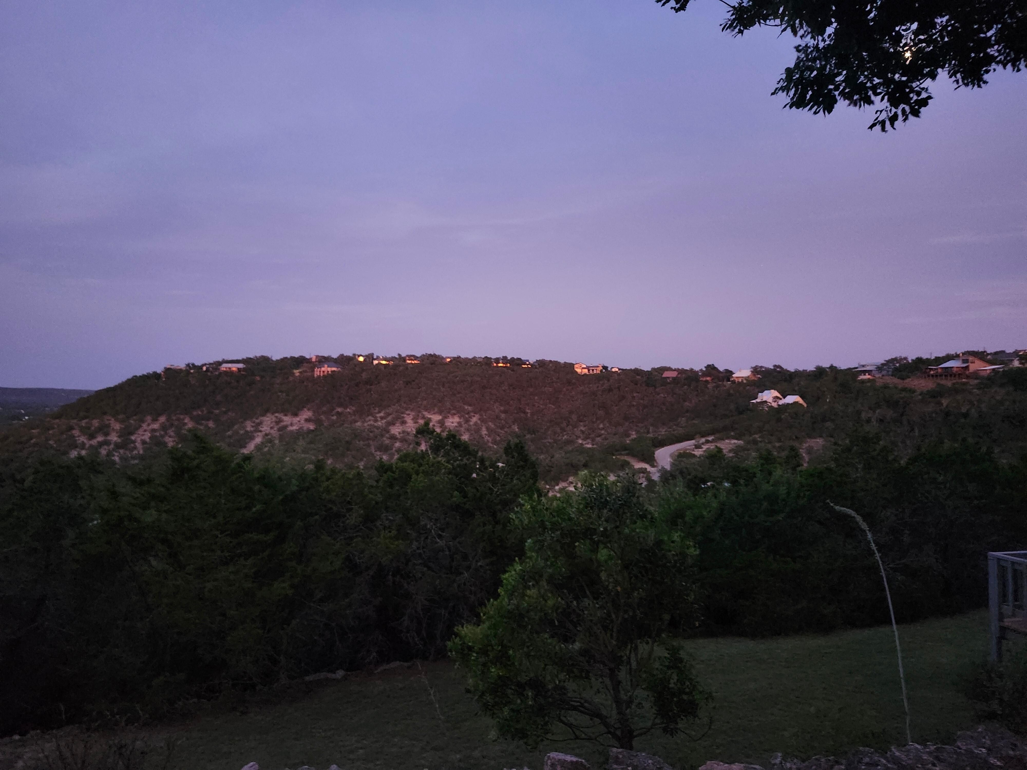 View from the balcony