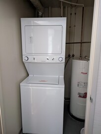 Washer and dryer