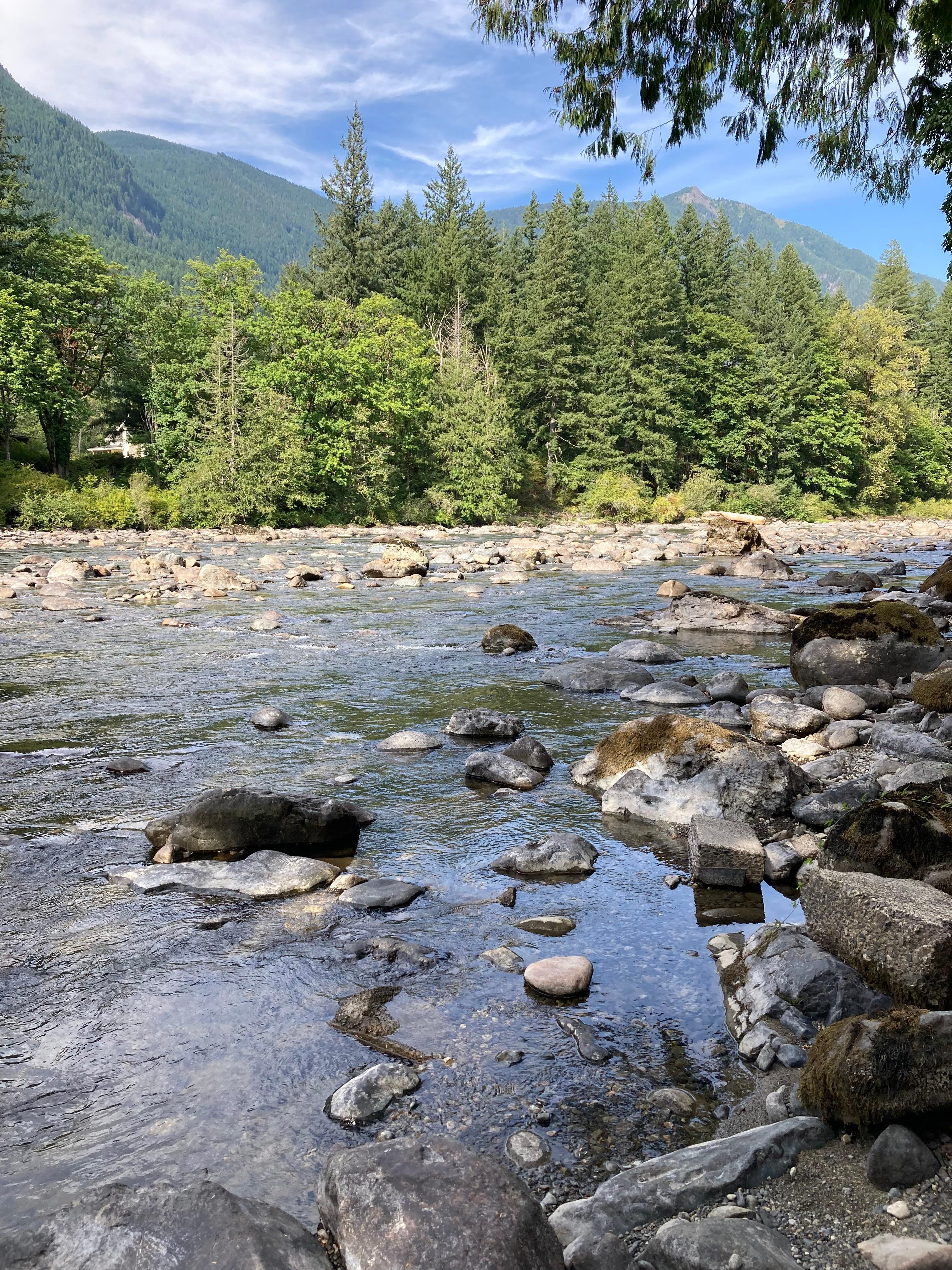 River view was easy access from the house