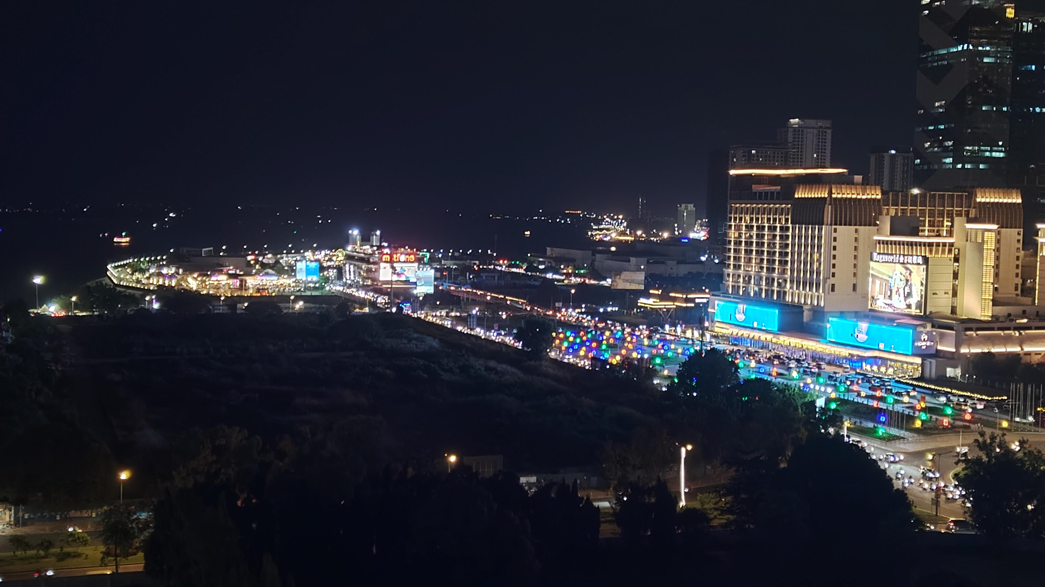 View from the rooftop bar