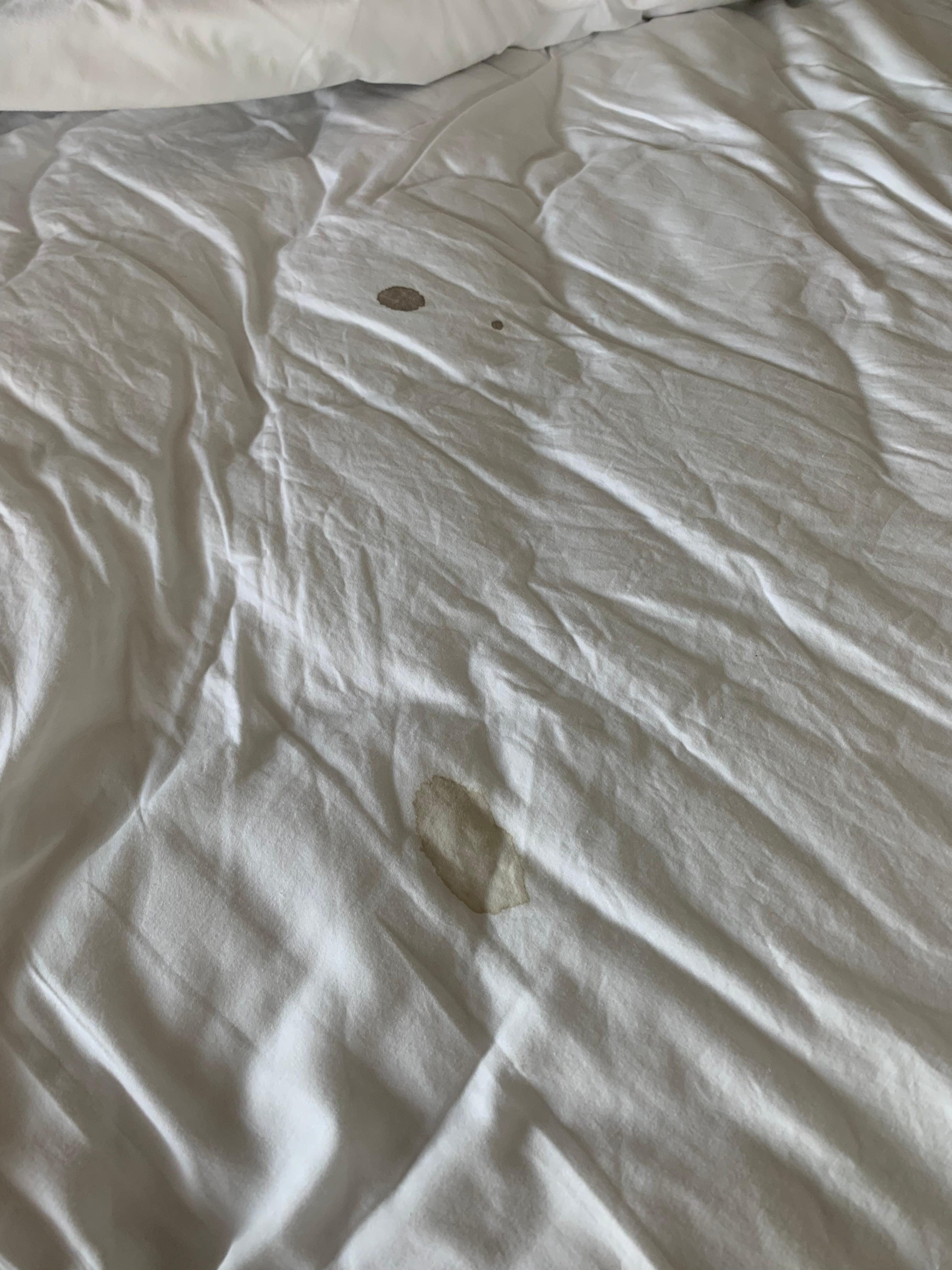 center of our bed