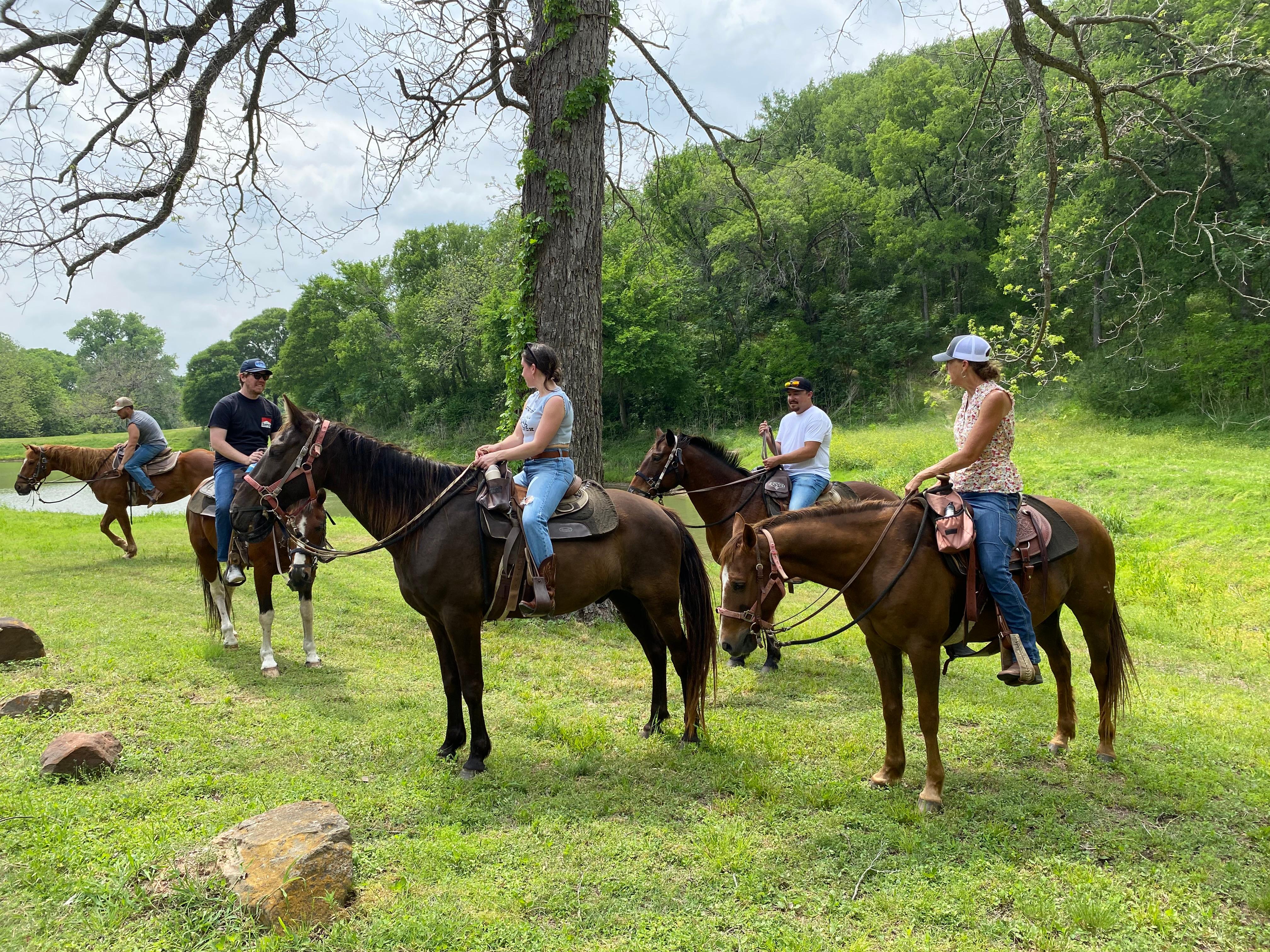 Trail rides and cute gift shop for souvenirs 