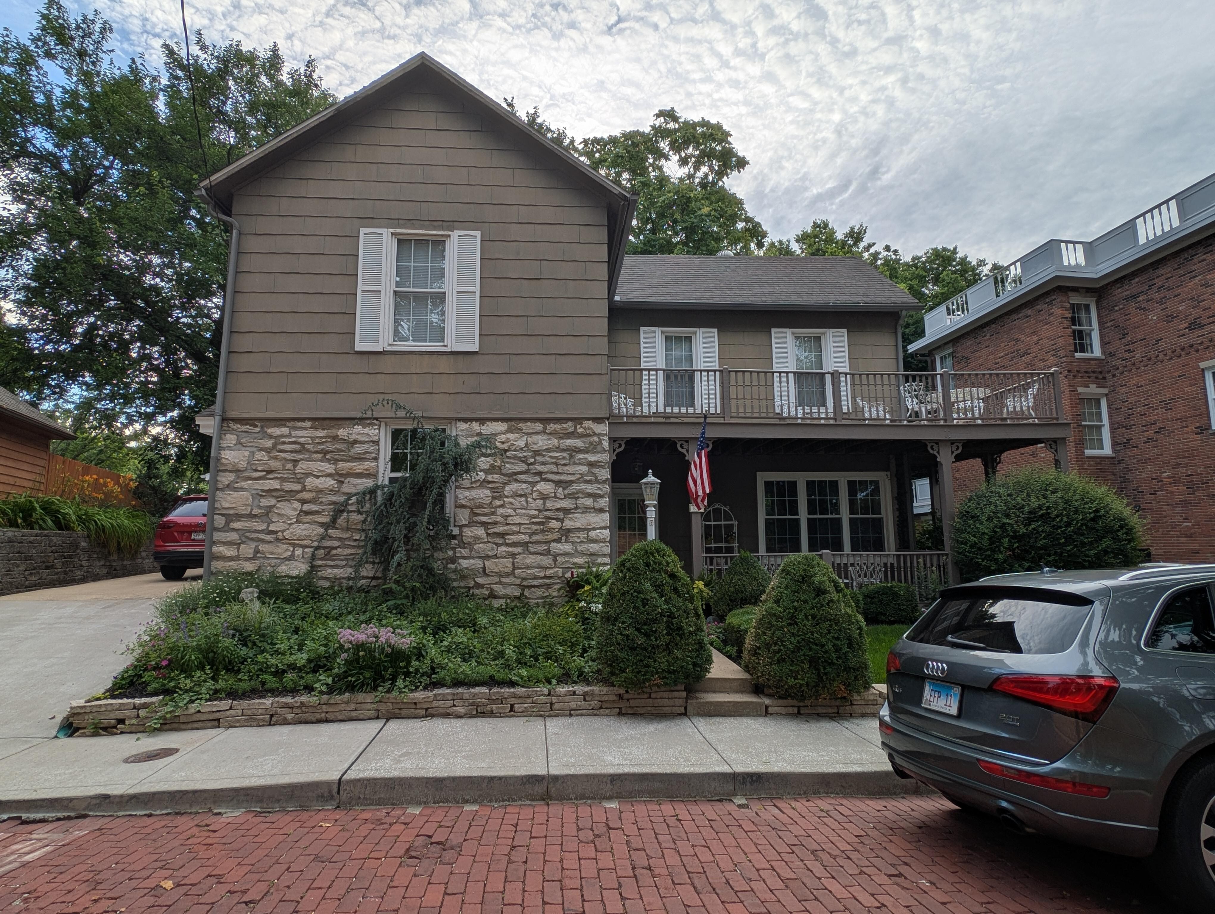 Front of house 