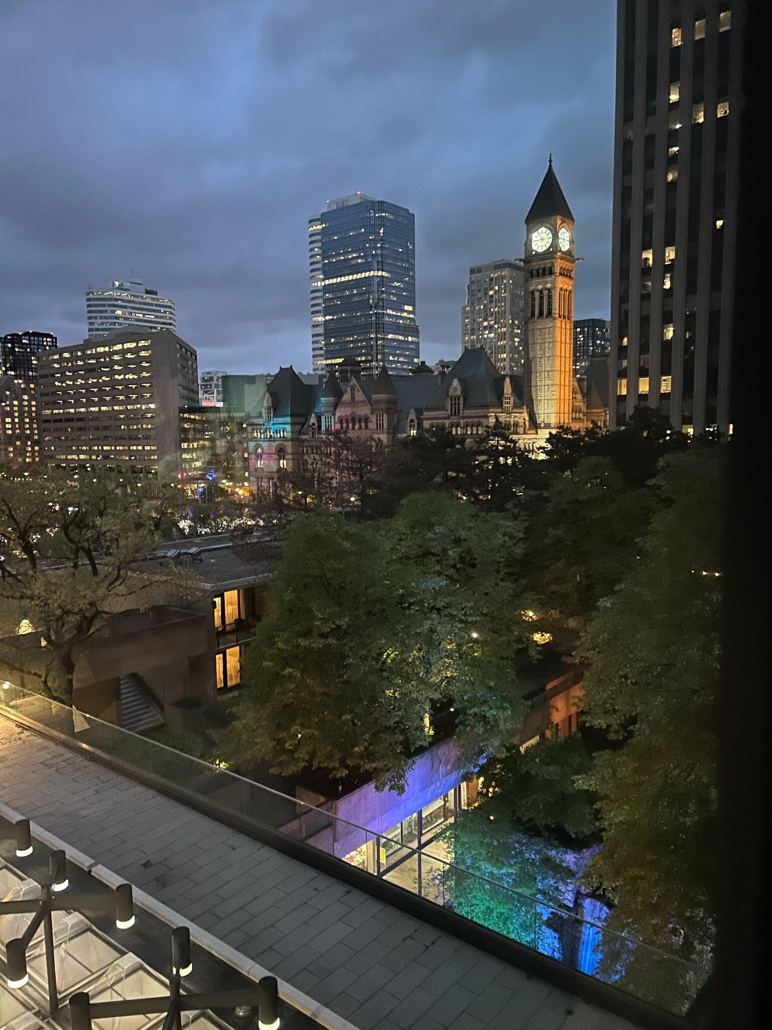 I love the view in the night.