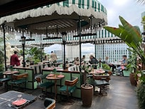 Restaurant dernier étage