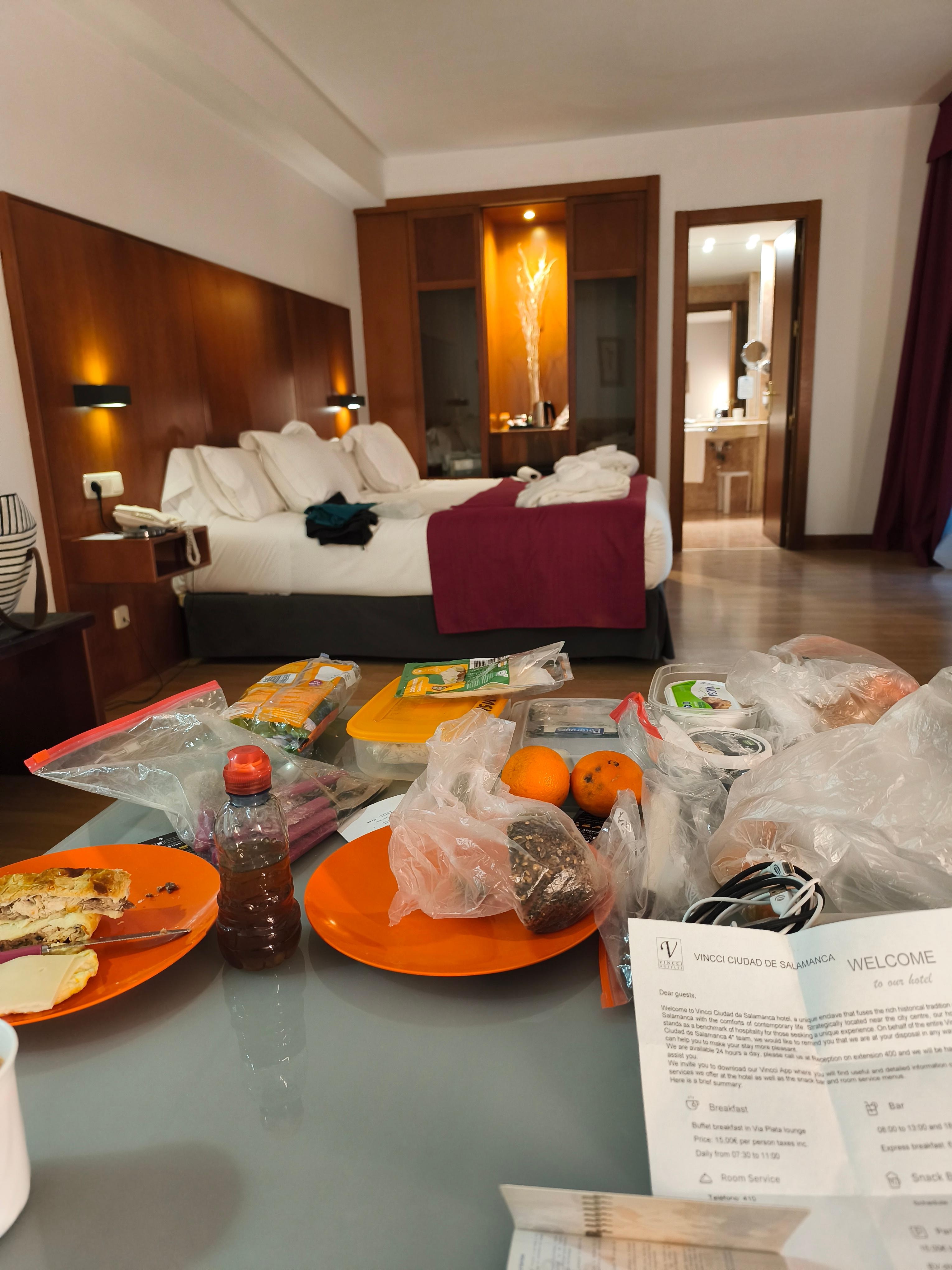 Relaxing after a long day in the car.