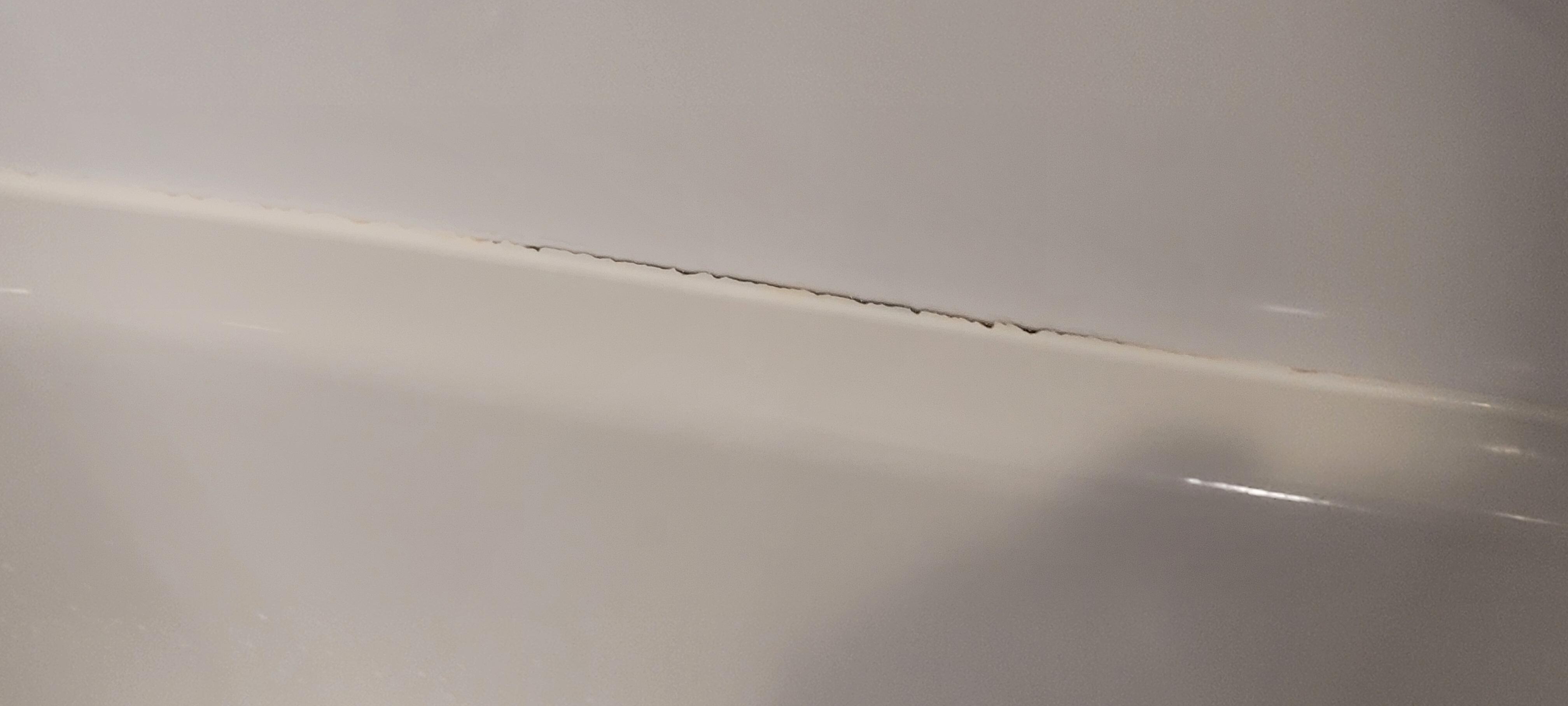 mouldy bath tub