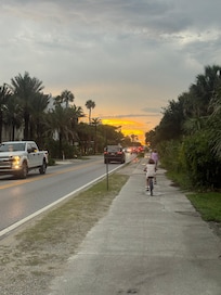 30A directly in front of the house.