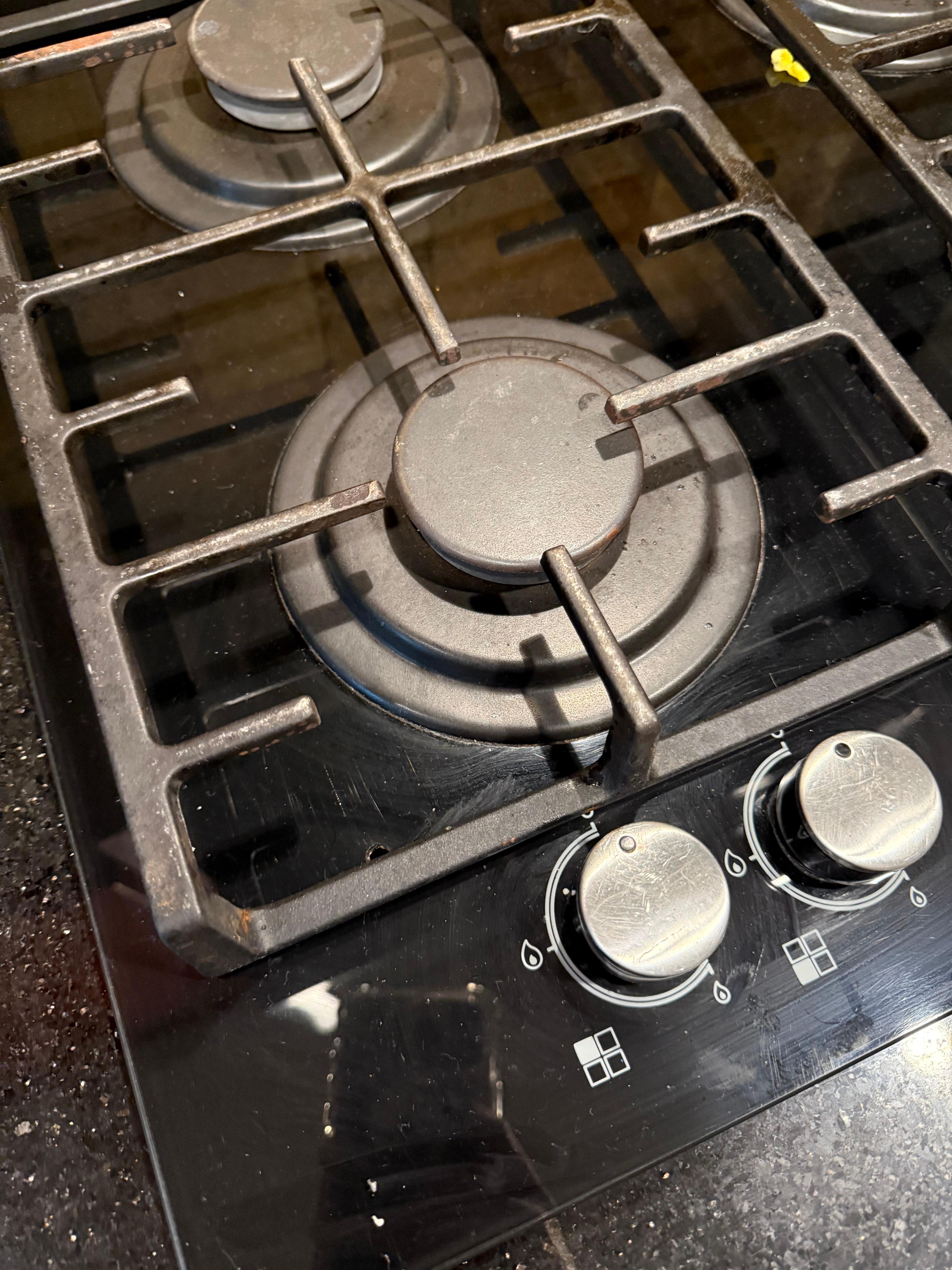 Burners didn’t work