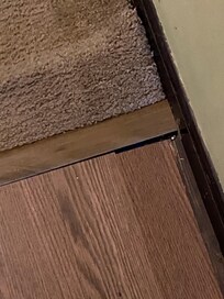 Baseboard not secure