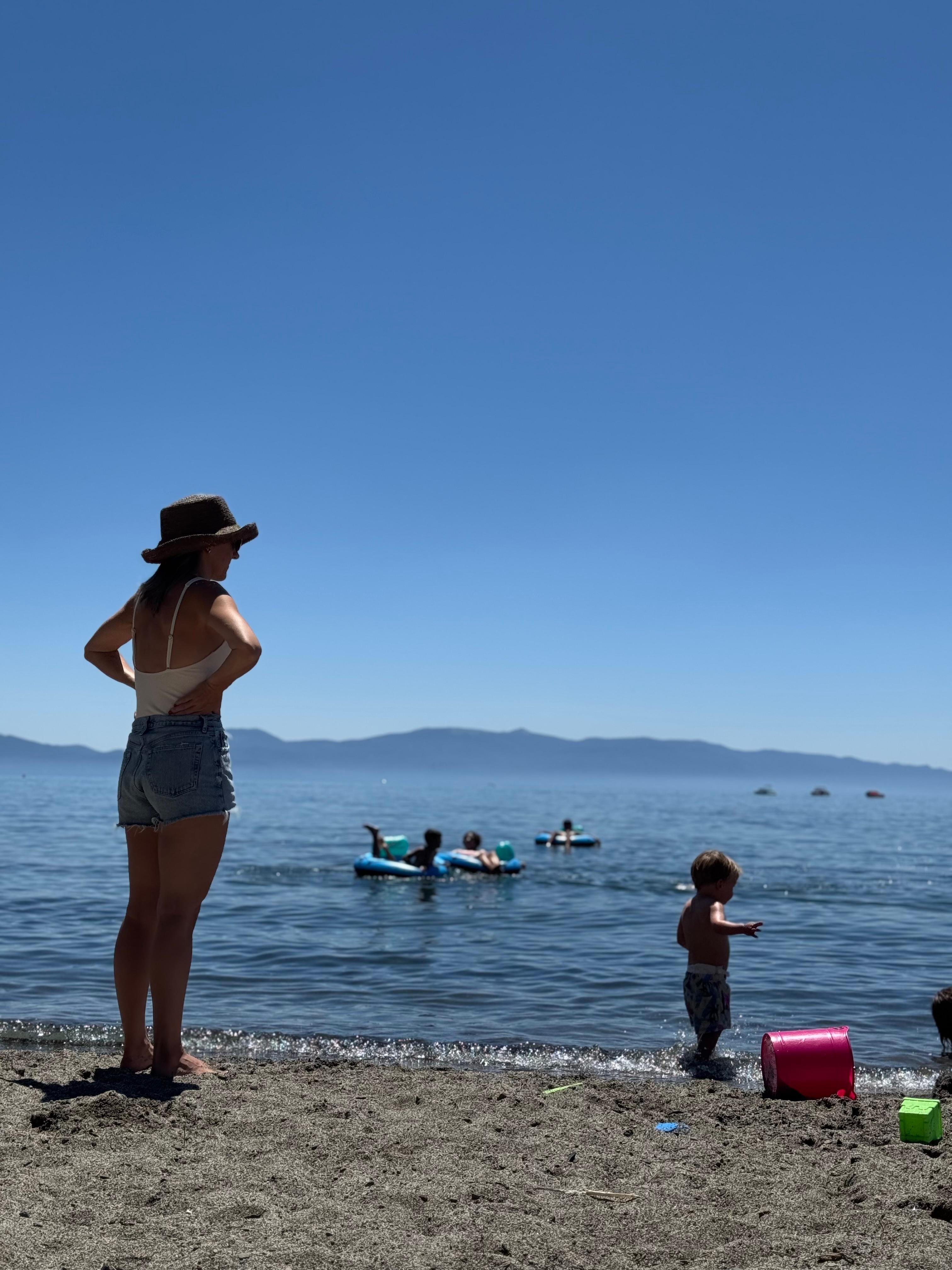 Commons Beach just a short drive from the house