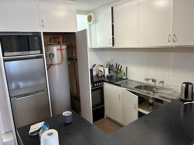 Hot water service, not pantry