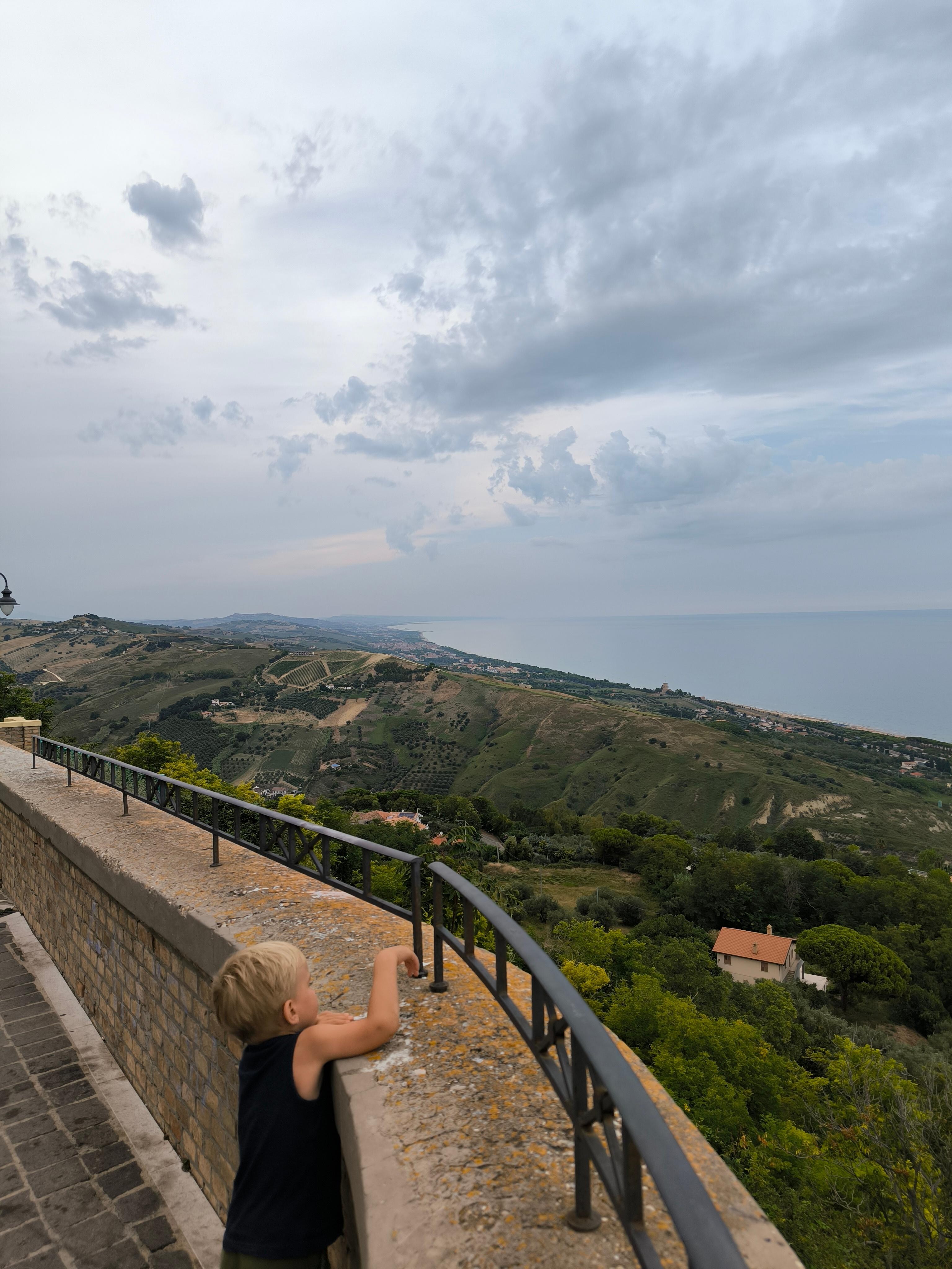 Wunderschöner Ausblick von Silvi Paese 