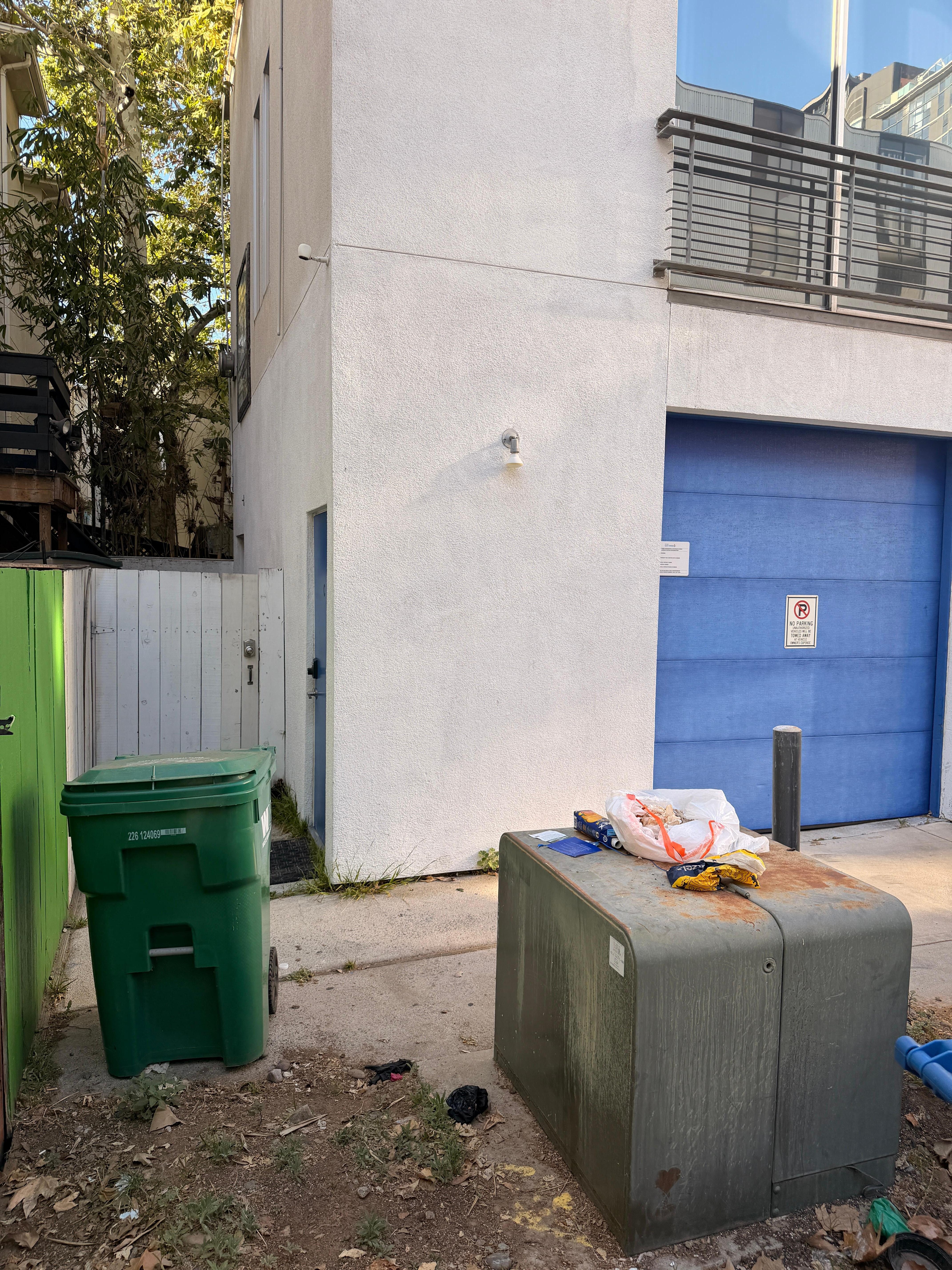 This was when we arrived.