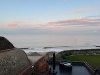 Taken while standing on the balcony.