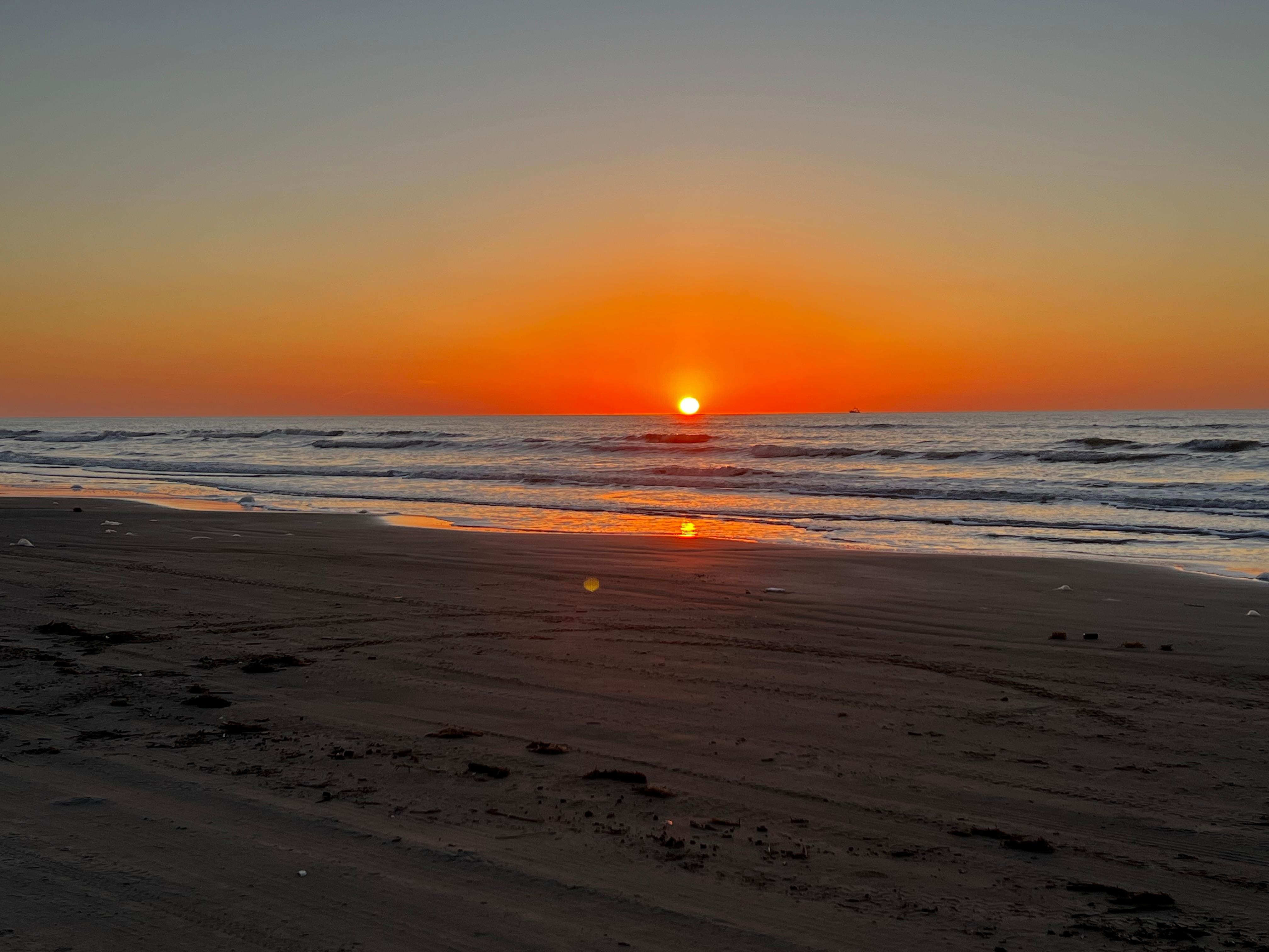 Not far to wake up to see sunrise or sunset. 